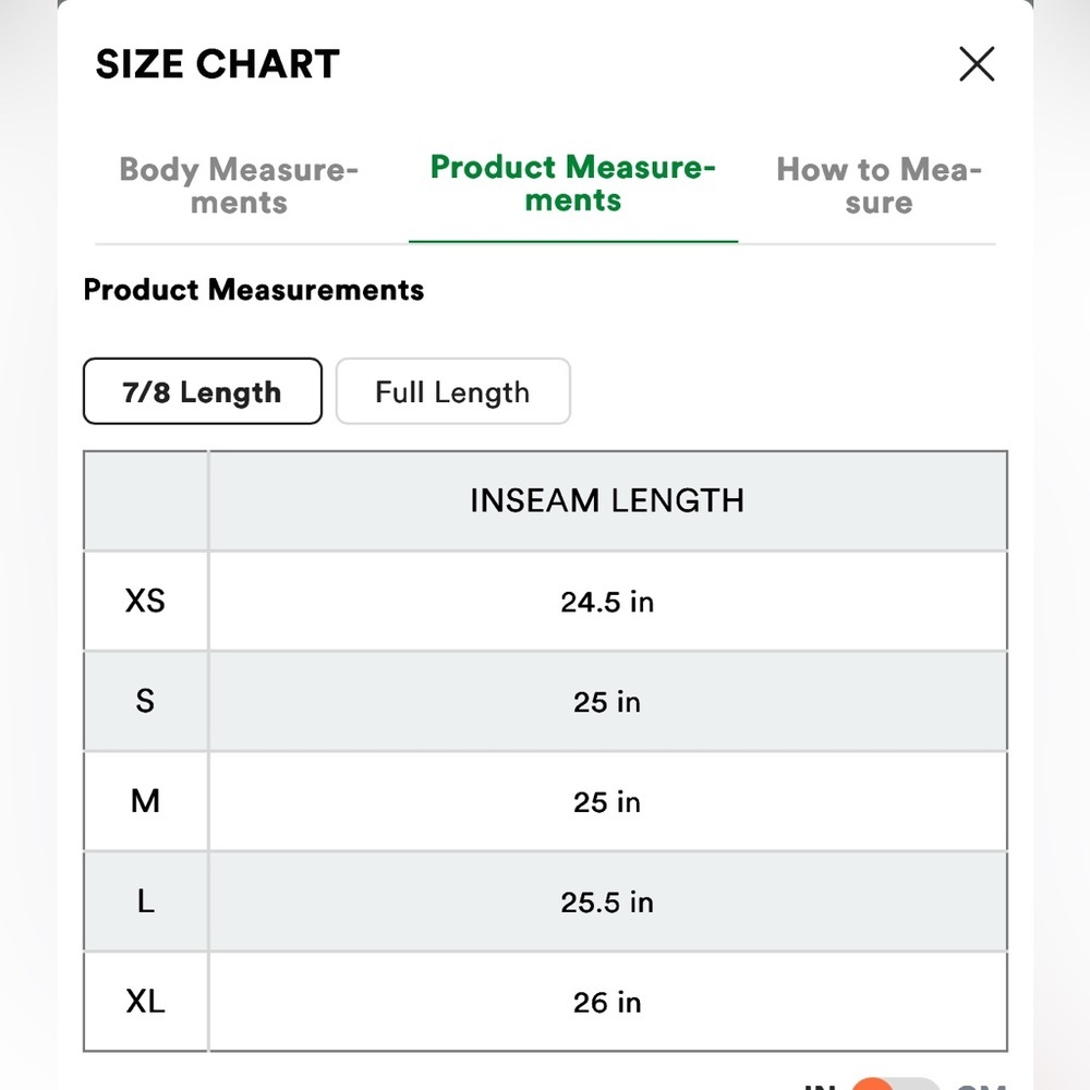 HALARA Seamless Flow High Waisted Butt Lifting Leggings 7/8 length |Size Large| - Picture 10 of 10